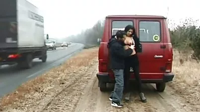 HR fanget first analsex øjeblik og Doggy stil fucked blonde